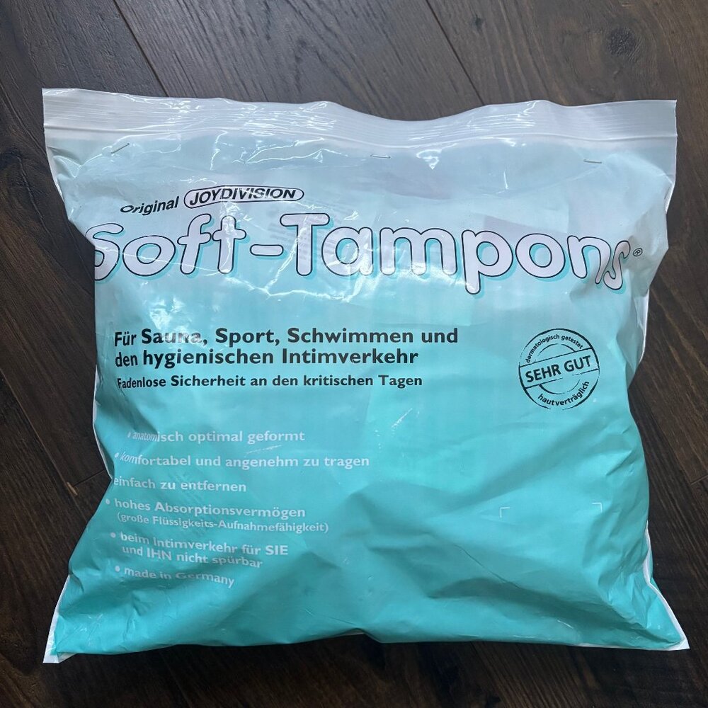 JOY DIVISION (stringless) Soft Tampons Package of 50 - Brand New